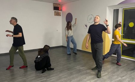  ВПО. Репетиція колективу плейбек театру біженців, шукачів захисту, ВПО