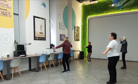 Заняття з оздоровчої гімнастики