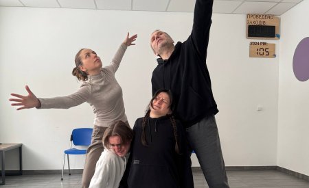 Репетиція колективу плейбек театру біженців, шукачів захисту, ВПО