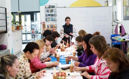 Майстер-клас із писанкарства у Vcentri HUB: Оболонь