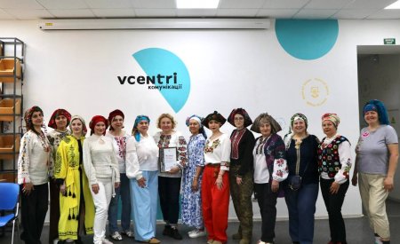 Майстер-клас із хусткування у Vcentri HUB: Шевченківський