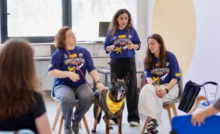 Каністерапія в дії у Vcentri HUB: Дніпровський