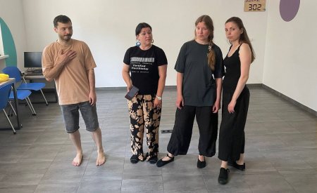 Репетиція колективу плейбек театру «Дотик»
