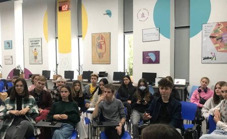 Збори лідерів шкільного самоврядування Оболонського району м. Києва щодо напрацювань по проєкту