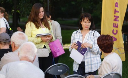 Відкрита зустріч з мешканцями Оболонського району у межах проєкту «Менеджмент житлових районів у місті Києві».
