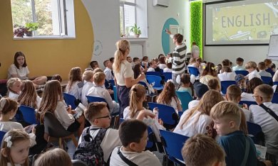  Майстерклас з малювання та настільні ігри до Дня знань у Vcentri HUB: Голосіїв