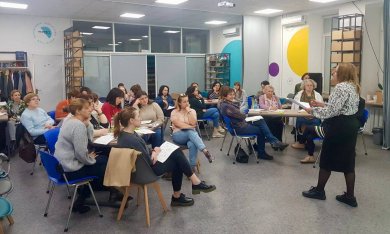 Днями у Vcentri Hub: Шевченківський відбувся рефлексійний захід для столичних педагогів