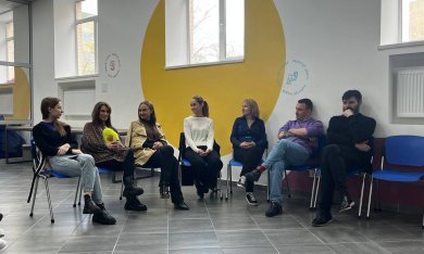 На одній із локацій Саміту «Сила партнерства» у нашому Vcentri Hub: Голосіїв пройшло навчання для персоналу відкритих громадських просторів