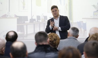 У рамках XVII Українського муніципального форуму майже 40 керівників міст України відвідали Vcentri Hub: Оболонь, аби познайомитись з нашим успішним досвідом розвитку громадянського суспільства