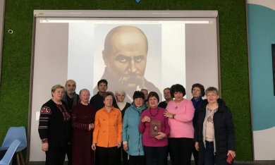 У Vcentri Hub: Оболонь до дня народження Тараса Шевченка відбулася лекція «Шлях до безсмертя»