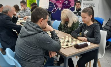 У Vcentri Hub: Оболонь відбувся Відкритий чемпіонат міста Києва з шашок серед юніорів, молоді та дорослих