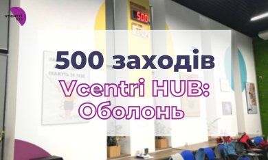 У VcentriHUB: Оболонь відбувся 500-тий захід