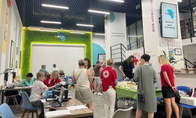 Від серця до серця: як у Vcentri HUB здавали кров