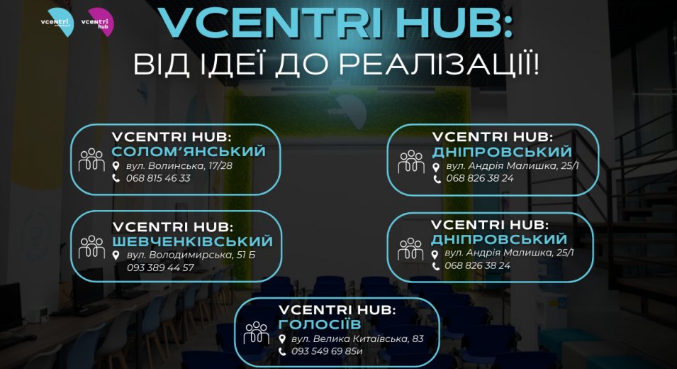 Vcentri HUB: від ідеї до реалізації!
